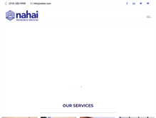 Tablet Screenshot of nahai.com